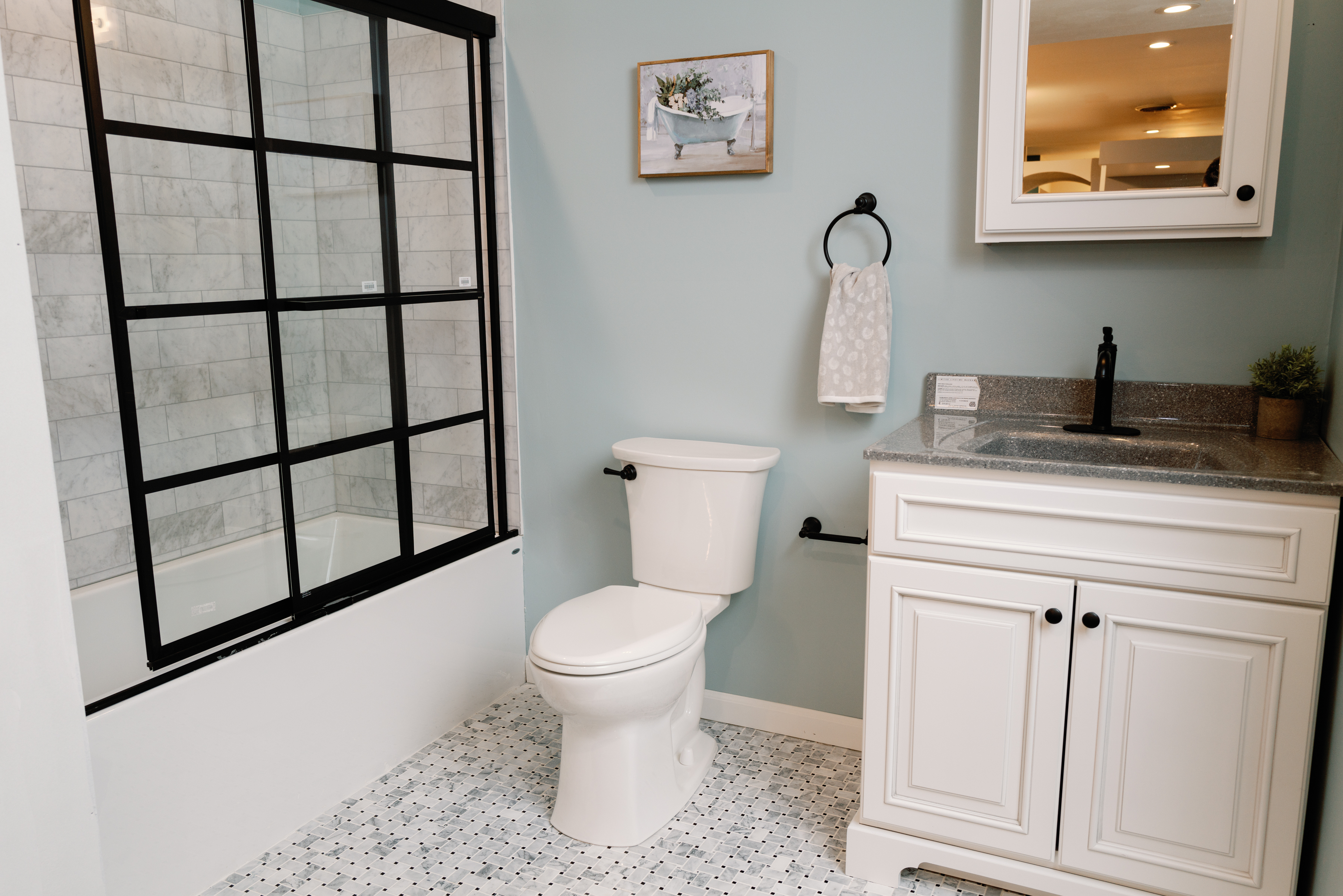 Kitchen and bathroom display 4 inside the Jim Meyers Plumbing Showroom