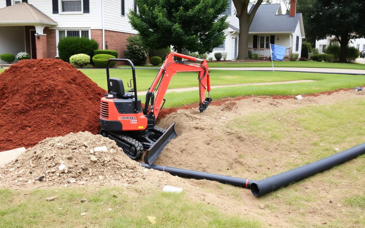 Residential Excavation — Jim Meyers Plumbing